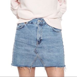 Denim Skirt (Top Shop)